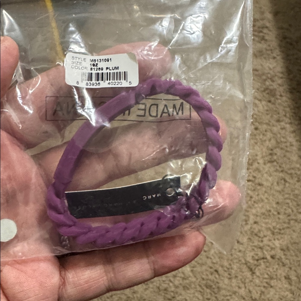 Marc by Marc Jacobs Plum Purple Bracelet